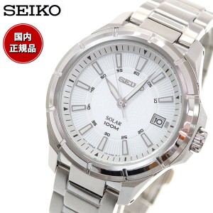セイコー SEIKO ソーラー 腕時計 メンズ セイコー 逆輸入 SNE077J1