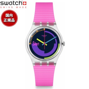 swatch スウォッチ オリジナルズ ORIGINALS SWATCH NEON PINK PODIUM 腕時計 メンズ レディース SO28K111