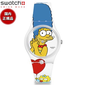 swatch スウォッチ BEST. MOM. EVER. ザ・シンプソンズ 腕時計 メンズ レディース オリジナルズ SO28Z116 THE SIMPSONS COLLECTION