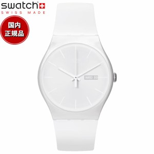 swatch スウォッチ 腕時計 メンズ レディース オリジナルズ ニュージェント ホワイト・レーベル Originals New Gent WHITE REBEL SO29W70