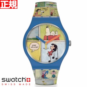 swatch スウォッチ PEANUTS ピーナッツ コラボモデル コミック・ストリップ 腕時計 メンズ レディース オリジナルズ ニュージェント New 