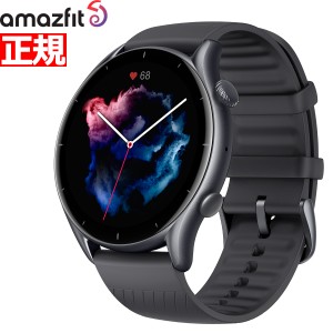 アマズフィット AMAZFIT スマートウォッチ GTR3 サンダーブラック GPS 腕時計 メンズ レディース ウェアラブル SP170041C150