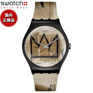 swatch スウォッチ UNTITLED BY JEAN-MICHEL BASQUIAT 無題 腕時計 SUOZ355 Swatch Art Journey