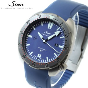 Sinn ジン T1.B（EZM14） 自動巻き 腕時計 メンズ Diving Watches ダイバーズウォッチ シリコンストラップ ドイツ製