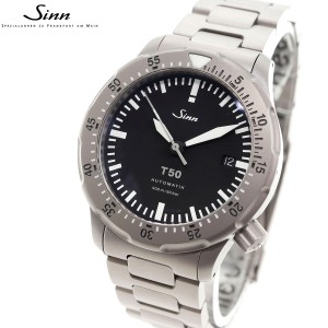 Sinn ジン T50 自動巻き 腕時計 メンズ Diving Watches ダイバーズウォッチ チタンバンド ドイツ製