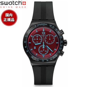 swatch スウォッチ アイロニー IRONY CRIMSON MYSTIQUE 腕時計 メンズ レディース YVB417