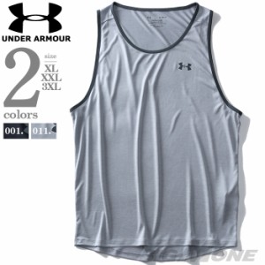 大きいサイズ メンズ UNDER ARMOUR アンダーアーマー トレーニング タンクトップ USA直輸入 1328704