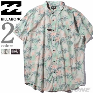 大きいサイズ メンズ BILLABONG ビラボン 総柄 半袖 カジュアル シャツ USA直輸入 m5041bsf