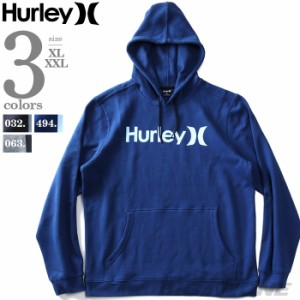 大きいサイズ メンズ HURLEY ハーレー フリース プルオーバー パーカー USA直輸入 cu0351