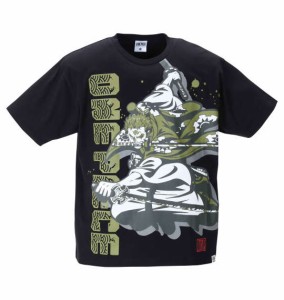 大きいサイズ メンズ ONE PIECE 半袖 Tシャツ ブラック 1278-1251-2 3L 4L 5L 6L 8L