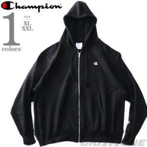 大きいサイズ メンズ Champion チャンピオン フルジップ パーカー REVERSE WEAVE USA直輸入 gf69-y06145