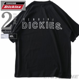 大きいサイズ メンズ GENUINE Dickies Gディッキーズ プリント 半袖 Tシャツ 2260-9184