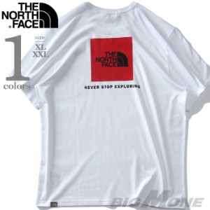 大きいサイズ メンズ THE NORTH FACE ザ ノース フェイス プリント 半袖 Tシャツ RED BOX TEE USA直輸入 nf0a2tx2-fn4