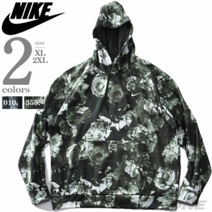 大きいサイズ メンズ NIKE ナイキ 総柄 プルオーバー パーカー THERMA-FIT PULLOVER FITNESS HOODIE USA直輸入 dq4836