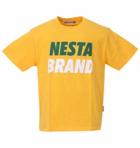 大きいサイズ メンズ NESTA BRAND 天竺 半袖 Tシャツ イエロー 1278-3566-3 3L 4L 5L 6L 8L