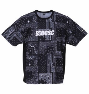 大きいサイズ メンズ DCSHOES 23 ST DRYFAST DCSC 半袖 Tシャツ ブラックバンダナ 1278-3223-3 3L 4L 5L 6L