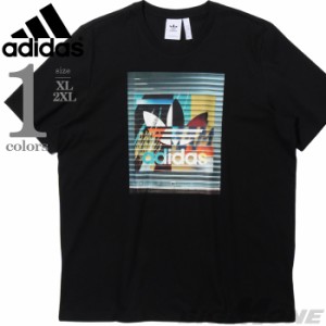 大きいサイズ メンズ ADIDAS アディダス プリント 半袖 Tシャツ USA直輸入 ic5729