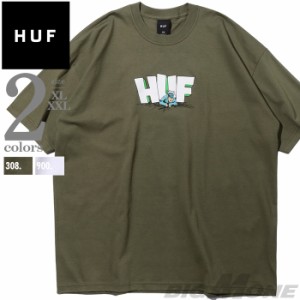 大きいサイズ メンズ HUF ハフ プリント 半袖 Tシャツ USA直輸入 ts01960