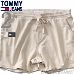 大きいサイズ メンズ TOMMY JEANS トミージーンズ スウェット ショーツ ショートパンツ ハーフパンツ USA直輸入 dm0dm16330