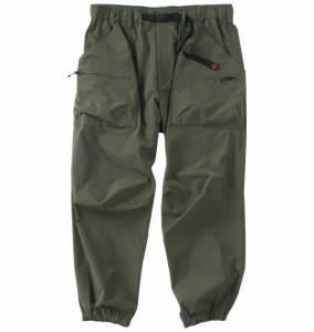 大きいサイズ メンズ OUTDOOR PRODUCTS 撥水 ストレッチ ワーク クライミング ジョガー パンツ カーキ 1254-3361-3 3L 4L 5L 6L 7L 8L