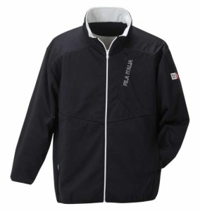 大きいサイズ メンズ FILA GOLF 高周波キルト ボンディング ブルゾン ブラック 1273-3302-2 3L 4L 5L 6L