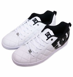 大きいサイズ メンズ DCSHOES スニーカー ALLIANCE SE SN ホワイト × ブラック 1240-4202-1 29 30 31 32