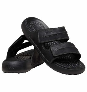 大きいサイズ メンズ crocs サンダル YUKON VISTA ?U LITERIDE〓 SANDAL ブラック 1240-4275-1 M12 M13