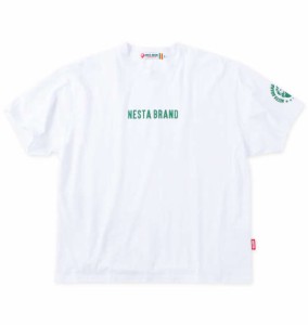 大きいサイズ メンズ NESTA BRAND 天竺 半袖 Tシャツ ホワイト 1278-4500-1 3L 4L 5L 6L 8L