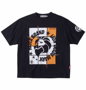 大きいサイズ メンズ NESTA BRAND 天竺 半袖 Tシャツ ブラック 1278-4501-2 3L 4L 5L 6L 8L