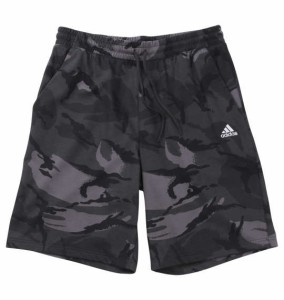 大きいサイズ メンズ adidas M ESS BL CAMO ショーツ ダークグレーヘザーソリッドグレー 1274-4201-2 4XLT 6XLT