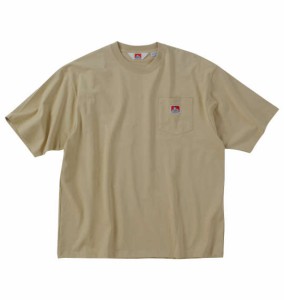 大きいサイズ メンズ BEN DAVIS BEN'Sポケット付 半袖 Tシャツ ベージュ 1278-4570-3 3L 4L 5L 6L