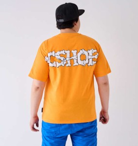 大きいサイズ メンズ DCSHOES 24 BORN 半袖 Tシャツ オレンジ 1278-4213-1 3L 4L 5L 6L