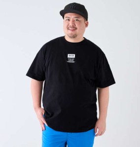 大きいサイズ メンズ SY32 by SWEET YEARS ミニボックスロゴ 半袖 Tシャツ ブラック 1278-4293-2 3L 4L 5L 6L