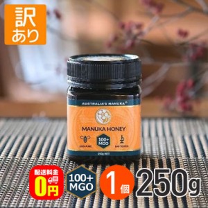 ★ ◆訳あり◆全品ポイント5％UP！3日23:59迄◇《送料無料》アクティブ マヌカハニー MGO100+ 250g 2個 賞味期限【2025年3月31日】