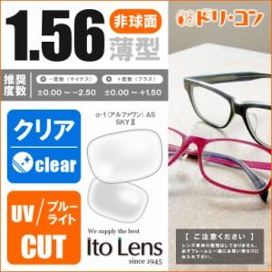 全品ポイント10％UP！13日限定◇オプション ネコメガネ薄型クリアレンズ 156非球面【α-1 アルファワン AS SKYII】