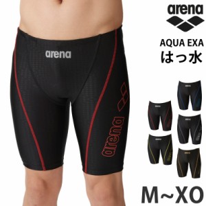 送料無料 アリーナ arena メンズ フィットネス水着 LAR4300 LAR-4300 M L O XO ネコポス 水泳 アクアエクサ ひざ上 ロング丈 水着 スイム