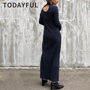 Todayful トゥデイフル 秋冬 11月中旬予約 Piping Rib Dress パイピングリブドレス レディース ワンピース ロング丈 ロングワンピ 長袖の通販はau Pay マーケット ダブルハート Au Pay マーケット店 商品ロットナンバー