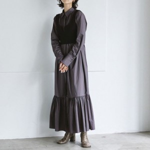 TODAYFUL 2022fall.winter トゥデイフル 10月上旬〜下旬予約 Chambray Shirts Dress シャンブレーシャツドレス レディース ワンピース シ