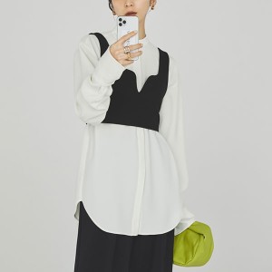 TODAYFUL 2022fall.winter トゥデイフル 9月下旬〜10月中旬予約 Wool Slit Bustier ウールスリットビスチェ レディース トップス ビスチ