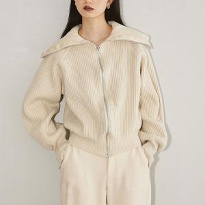 【10月13日までポイント5倍!】TODAYFUL 2022fall.winter トゥデイフル 10月上旬〜下旬予約 Washedwool Zip Knit ウォッシュドウールジッ