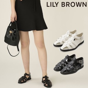 【SALE50%OFF】リリーブラウン LILY BROWN 22春夏 グルカシューズ レディース シューズ 靴 サンダル フラットシューズ カジュアル シンプ