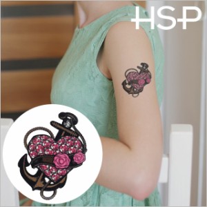 ハロウィン 【￥390】タトゥーシール アンカーハート【Halloween TATTOO 】【ワンポイントタイプ】