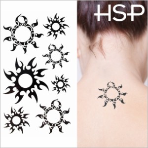 HSP ハロウィン 【¥596】タトゥーシール ミックストライバルサン 2【Halloween TATTOO 】