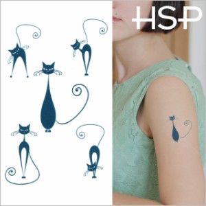 ハロウィン 【¥540】タトゥーシール 2枚セット スマートキャット【Halloween TATTOO 】