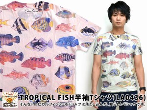 TROPICAL FISH半袖Tシャツ◆STARSTAR/和柄