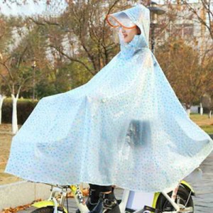 レインコート ロング 自転車 ポンチョタイプ 防水 大きいサイズ カッパ かっぱ 雨合羽 雨具 通学用 レインウェア レインポンチョ ママ レ