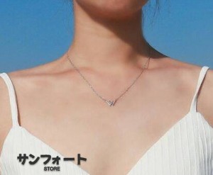 ネックレスチャームネックレスレディースシンプルアクセサリーレディースネックレスレディースアクセサリー女性ワンポイントシンプル合わ