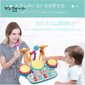 ドラム ピアノ 楽器 おもちゃ 玩具 誕生日 プレゼント 赤ちゃん あかちゃん 女の子 男の子 1歳 2歳 3歳 4歳 子供 ランキング 人気 クリス