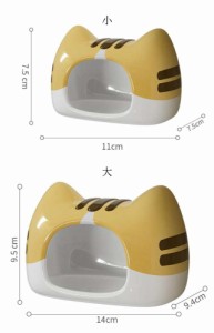 2サイズ×3色 ハムスター 陶器 ハウス 寝床 ハムスター 暑さ対策 ひんやり 涼しい お部屋 お家 ドワーフ 小動物 可愛い おもしろ おうち