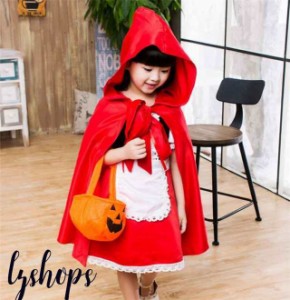 赤ずきん ハロウィン 衣装 子供 ハロウイン コスプレ 変装 コスチューム ハロウィン衣装 プリンセス ハロウィン服 クリスマス イベント